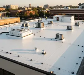 Completed commercial roof Oak Lawn