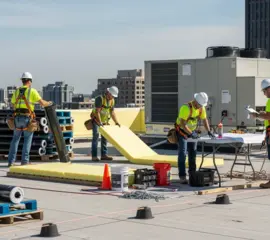 Commercial roof preparation Oak Lawn