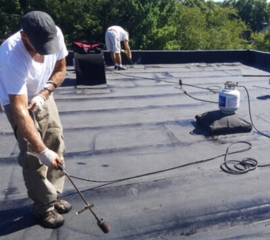 Repairing Flat Roof Seams