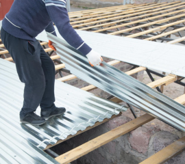 Removing Old Roof for Metal Installation